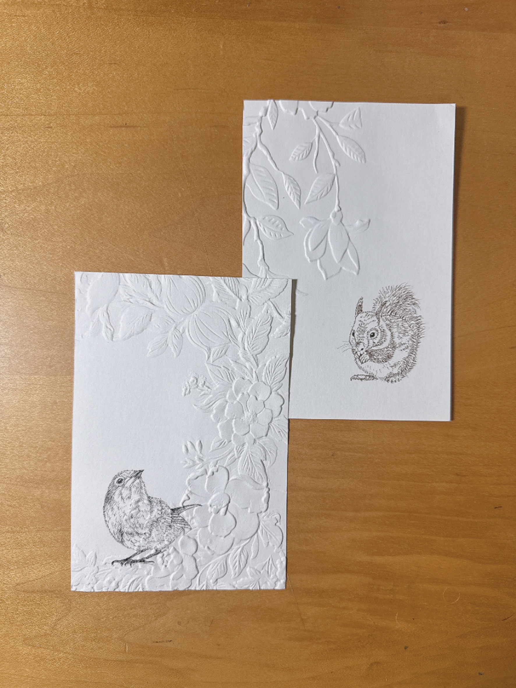 初めてのペン画カードづくり体験｜千のいろ 吉田